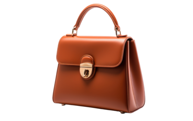 The Craftsmanship Unveiled in an Elegant Handbag on White or PNG Transparent Background