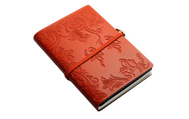 Elevate Your Writing with an Embossed Journal on White or PNG Transparent Background