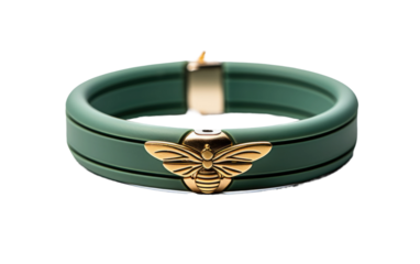 The Bracelet That Keeps Insects Away on White or PNG Transparent Background