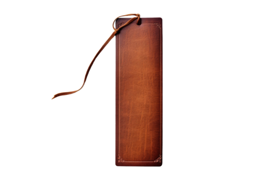 Handcrafted Bookmark for Every Reader on White or PNG Transparent Background