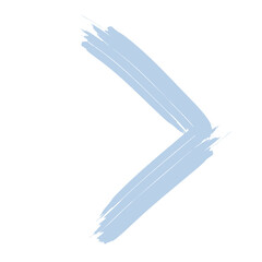 Colored Abstract Grunge Paint Brush Stroke Design Element