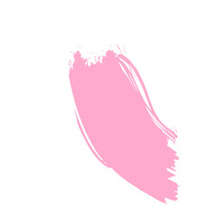 Colored Abstract Grunge Paint Brush Stroke Design Element