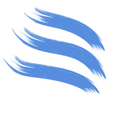 Obraz premium Colored Abstract Grunge Paint Brush Stroke Design Element