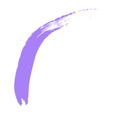 Colored Abstract Grunge Paint Brush Stroke Design Element