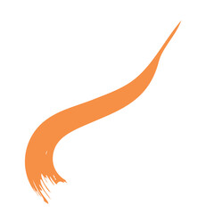 Colored Abstract Grunge Paint Brush Stroke Design Element