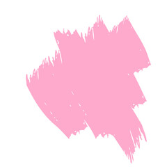 Colored Abstract Grunge Paint Brush Stroke Design Element