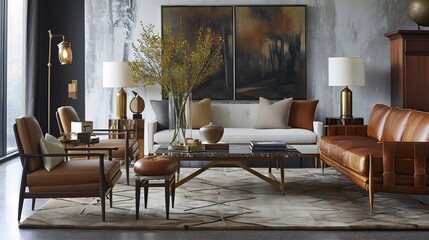 Fototapeta na wymiar Timeless Elegance A Celebration of Classic Furniture Designs