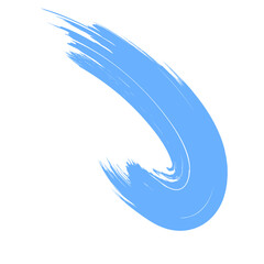 Obraz premium Colored Abstract Grunge Paint Brush Stroke Design Element