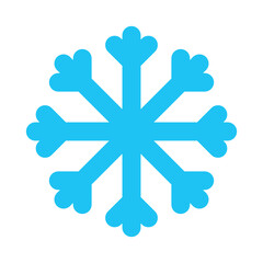 Snow Vector Logo Design Template