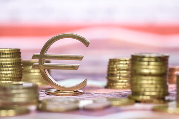 Argent euro finances financier banque euro monnaie logo