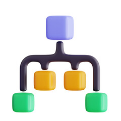 3D Model of a Business Structure Blueprint. Business Structure Blueprint Design for Organized.
3d illustration, 3d element, 3d rendering. 3d visualization isolated on a transparent background