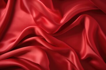 background red satin fabric