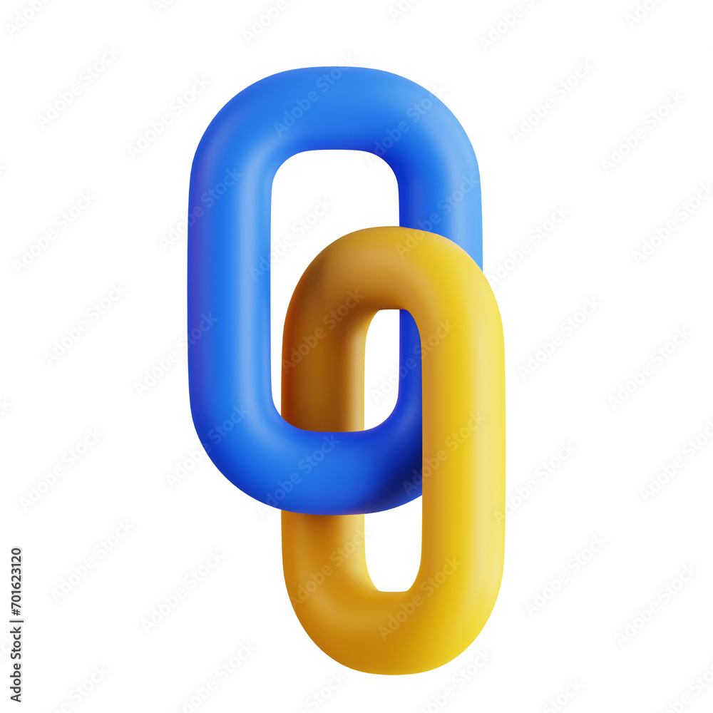 Poster digital connections: 3d rendering of hyperlink interface. 3d rendered hyperlink scene. 3d illustrati