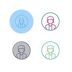 Fototapeta premium User Vector Icon