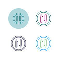 Traffic Sign Vector Icon