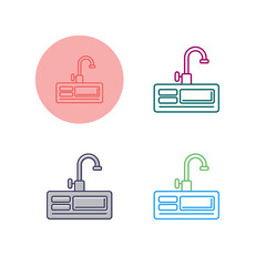 Kitchen Sink Vector Icon