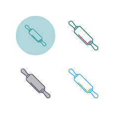 Rolling Pin Vector Icon