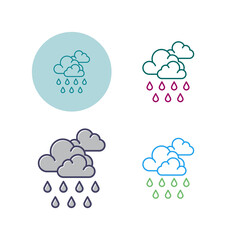 Monsoon Vector Icon