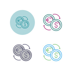Exchange Vector Icon