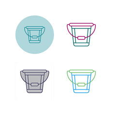 Bucket Vector Icon