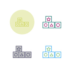 Shape Toy Vector Icon