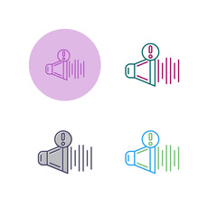 High Noise Vector Icon