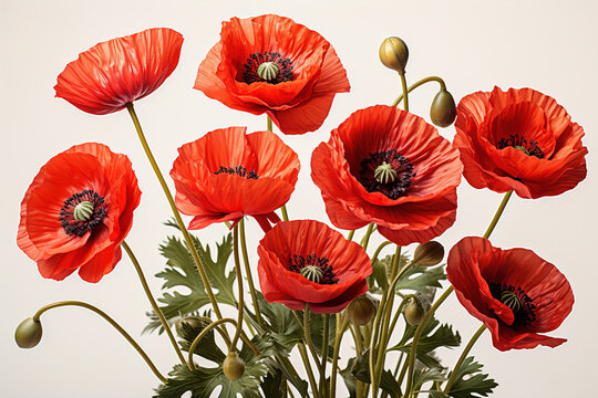 Poppy White Background Images – Browse 216,578 Stock Photos, Vectors ...