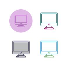 Monitor Vector Icon