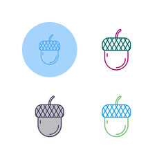 Acorn Vector Icon