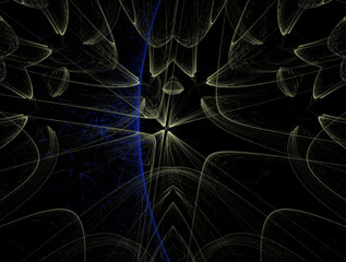 Imaginatory fractal abstract background Image