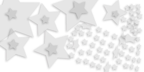 White and grey geometric minimal and banner design. Abstract geometric minimal futuristic element concept. Design for poster, brochure, banner, wallpaper, cover, flyer.