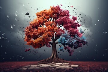 Colorful Tree of Life