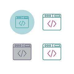 Browser Vector Icon