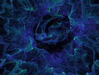 Imaginatory fractal abstract background Image