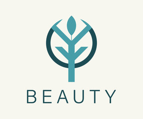 eco icon, Beautiful Logo, beauty logo design vector 