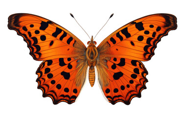 Question Mark Butterfly on Transparent Background