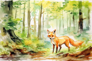Red predator fox mammal nature wildlife cute portrait forest fur animal wild orange