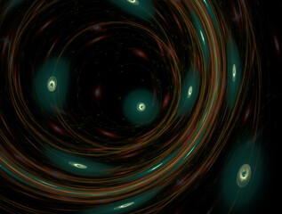 Imaginatory fractal abstract background Image