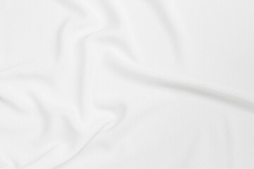 White fabric background, blank fabric texture background