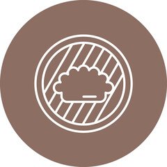 Dumplings Line Icon