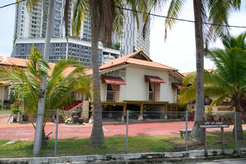 old historic building in asia