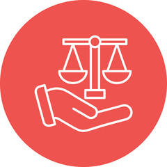 Judgement Line Icon