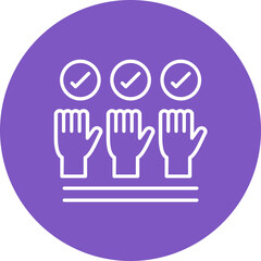 Obraz premium For All Skin Types Line Icon