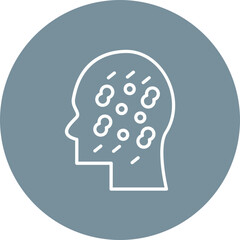 Skin Cancer Line Icon