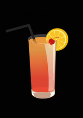 alcohol, alcoholic, anniversary, background, bar, bartender, beverage, celebration, cheers, cherry, citrus, closeup, cocktail, cocktail party, cocktail party invite, cold, colorful, concept, cup, draw