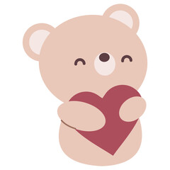 Cute teddy bears for valentines day