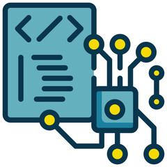 coding language ai intelligence generate filled outline