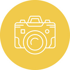 Digital Camera Line Icon