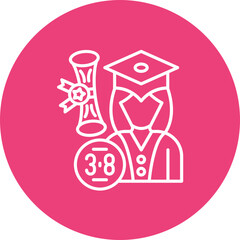 Summa Cum Laude Line Icon