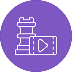 Content Strategy Line Icon